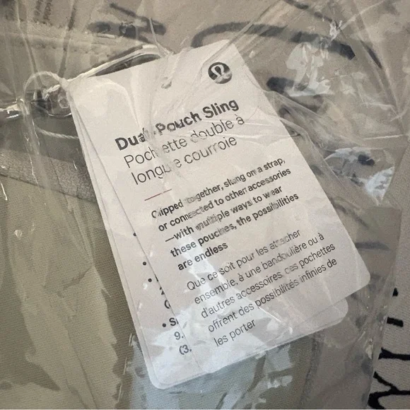 LULULEMON DUAL POUCH SLING
RAW LINEN/BONE - Picture 10 of 14